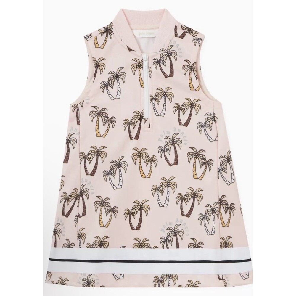 Palm Angels Girls Palm Trees Track Dress 10 NWT COA Retail: $240